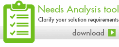 Needs Analysis tool - Clarify your solution requirements
