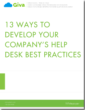 13 Ways to Develop Your Company's Help Desk Best Practices