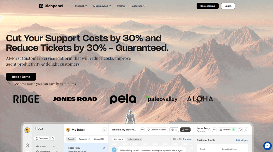 Richpanel Customer Service Software