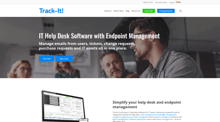 BMC Track-It! IT Help Desk Software