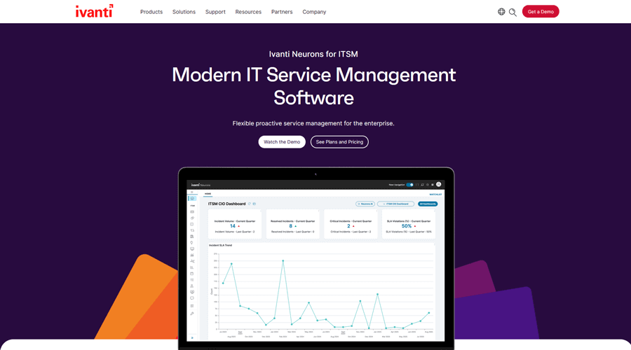 Ivanti Neurons for ITSM IT Change Management Software