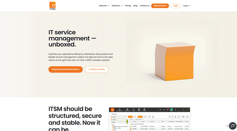 C2 ITSM ITSM Software