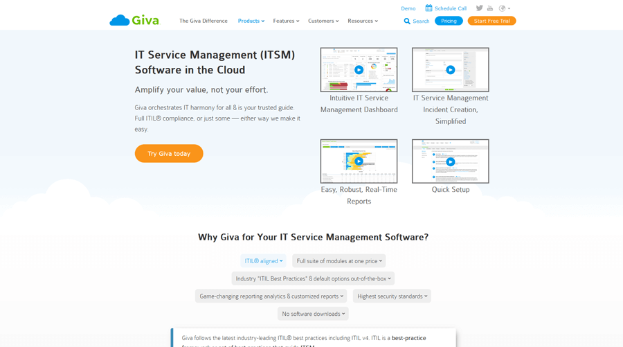 Giva IT Change Management Software
