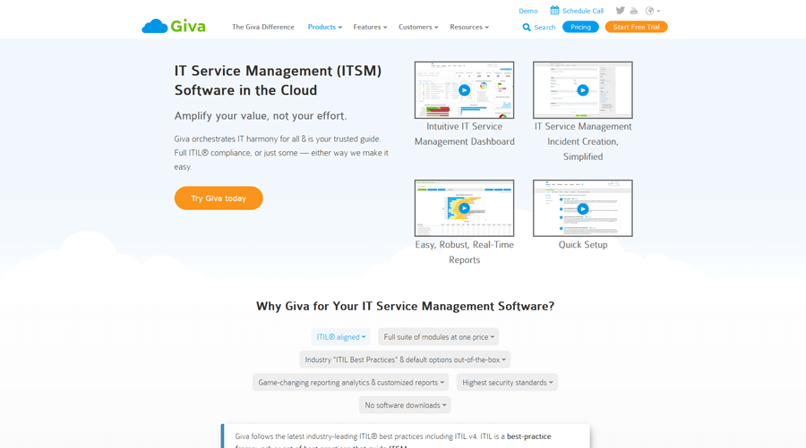 Giva ITSM Software