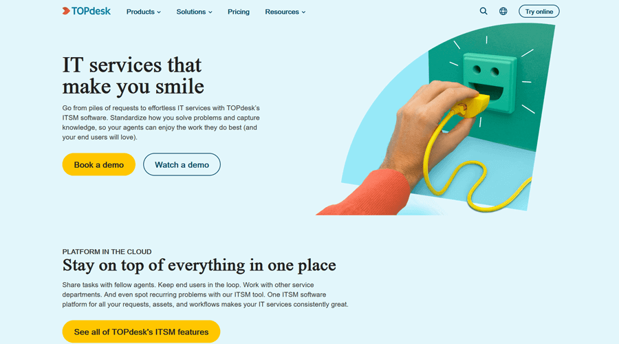 TOPdesk ITSM Software