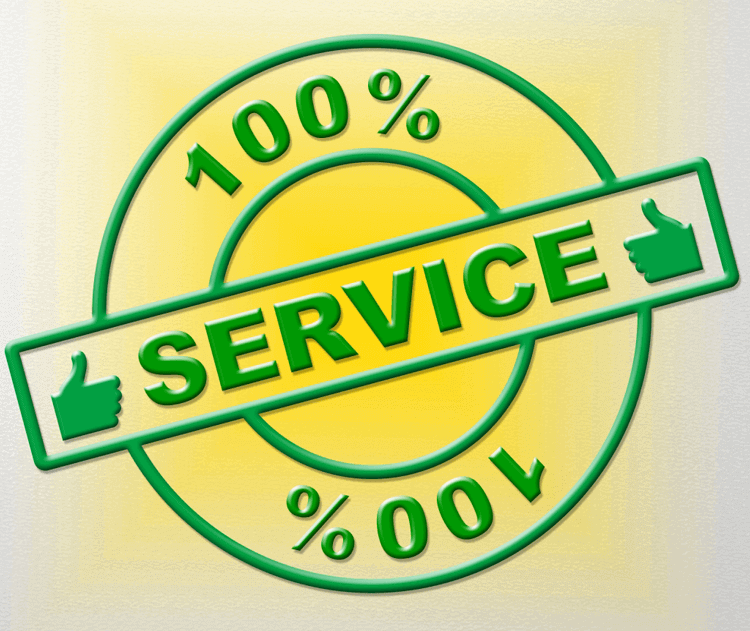 100% Customer Service