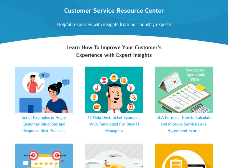 Customer Service Resource Center