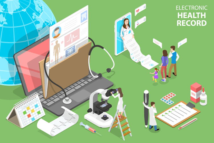 How to Share EHR Information Securely When Working in the Cloud