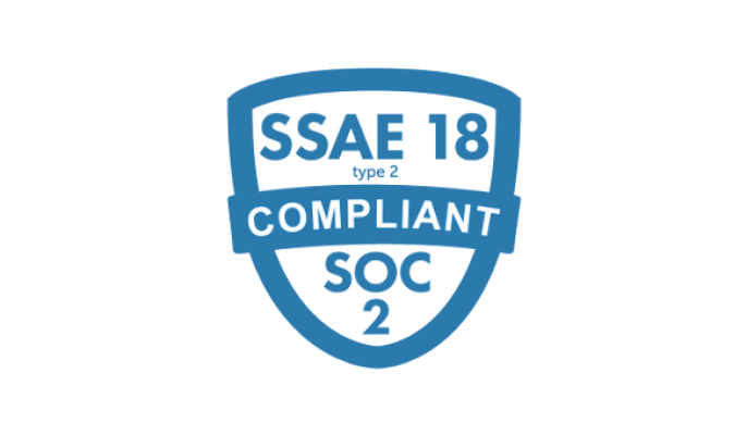 SSAE 18 SOC 2 Type 2 Compliant