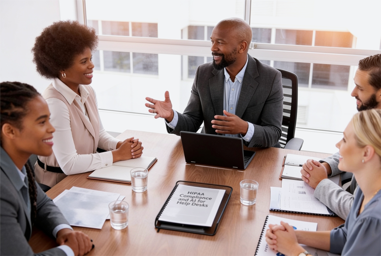 Help Desk AI HIPAA Compliance