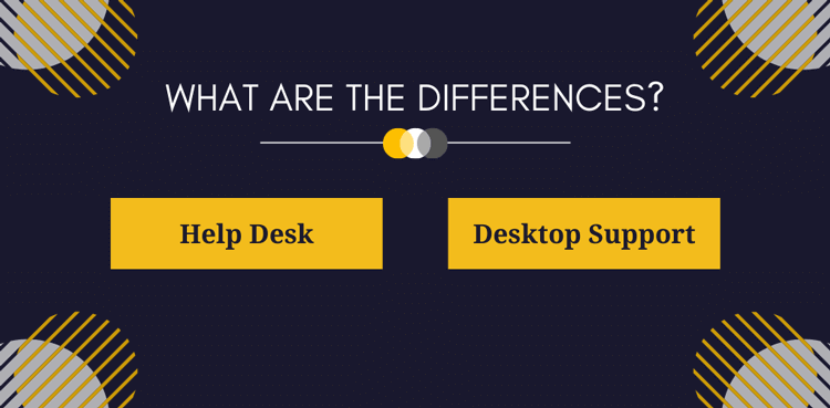 Help Desk vs. Desktop Support