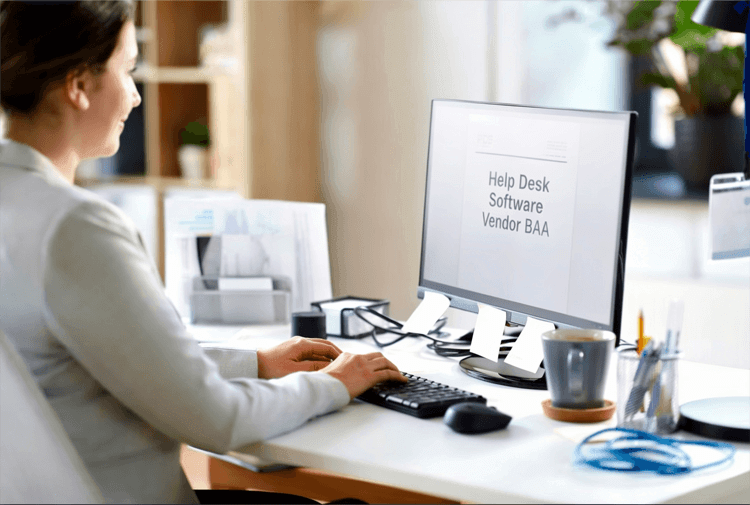 HIPAA BAA Help Desk Software Vendor