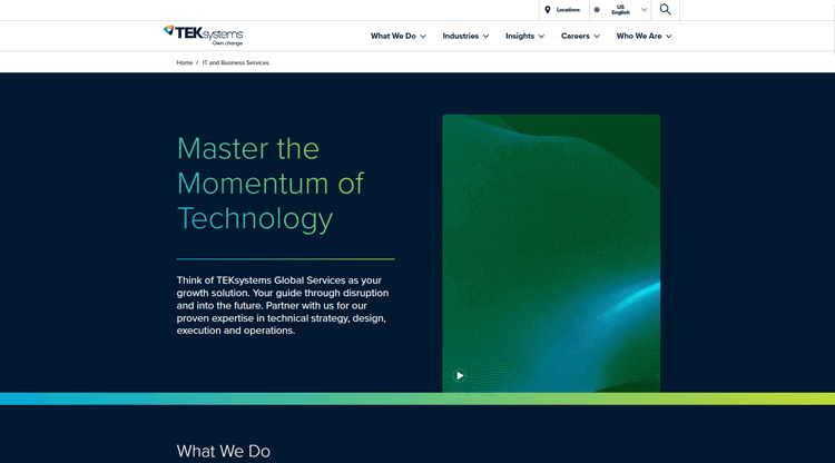 TEKsystems Global Services IT Help Desk Outsourcing Company