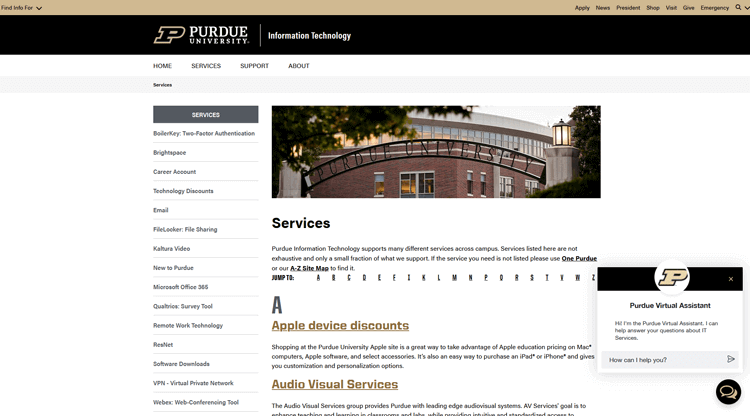 Purdue University Information Technology
