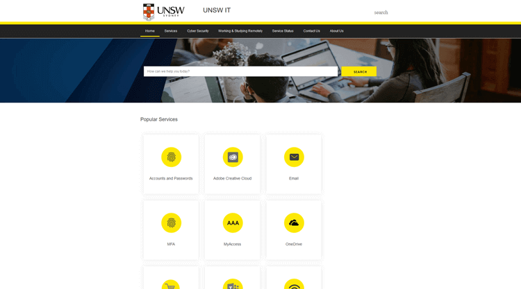 University New South Wales (UNSW) IT