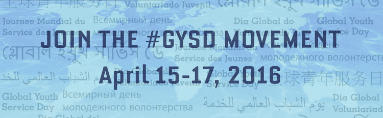 Global Youth Service Day 2016