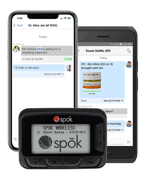 Spok HIPAA-Compliant Message App