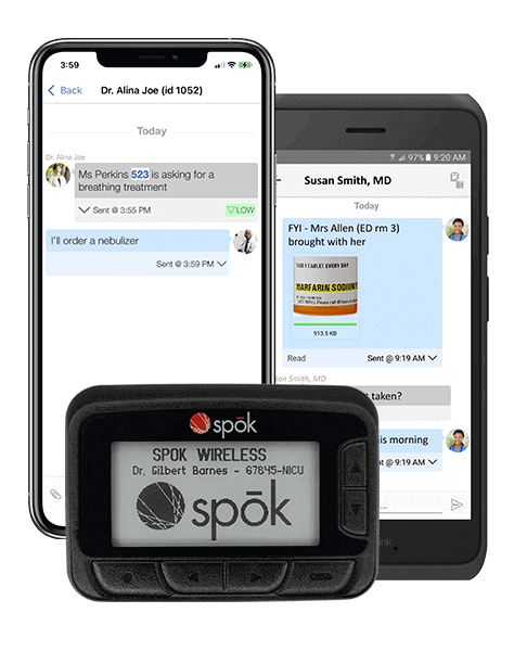 Spok HIPAA-Compliant Messaging App