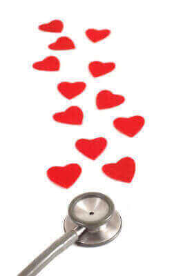 Stethoscope & Hearts for Good Doctors