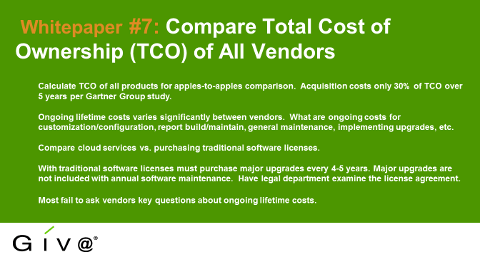 Webinar Key Point #7