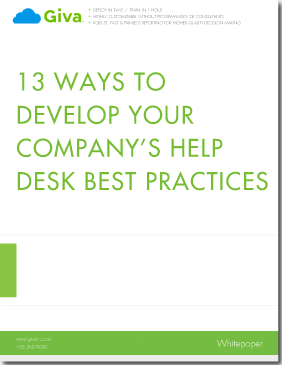 13 Ways To Develop Your Company S Help Desk Best Practices Giva