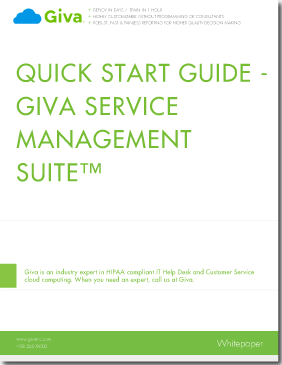 Giva Help Desk Quick Start Guide