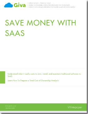 Save Money with Customer Service and Help Desk Software-as-a-Service (SaaS) - Outsourcing IT Infrastructure