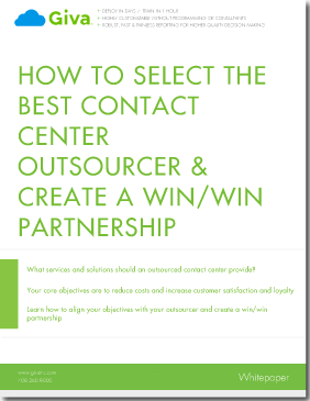 How to Select the Best Contact Center Outsourcer & Create a Win/Win Partnership