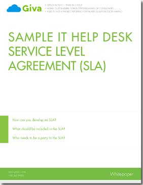 What are some examples of help desk templates?